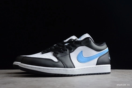 Low 1 Black (W)  DC0774-041 Blue DC0774-041 White University Jordan 0104